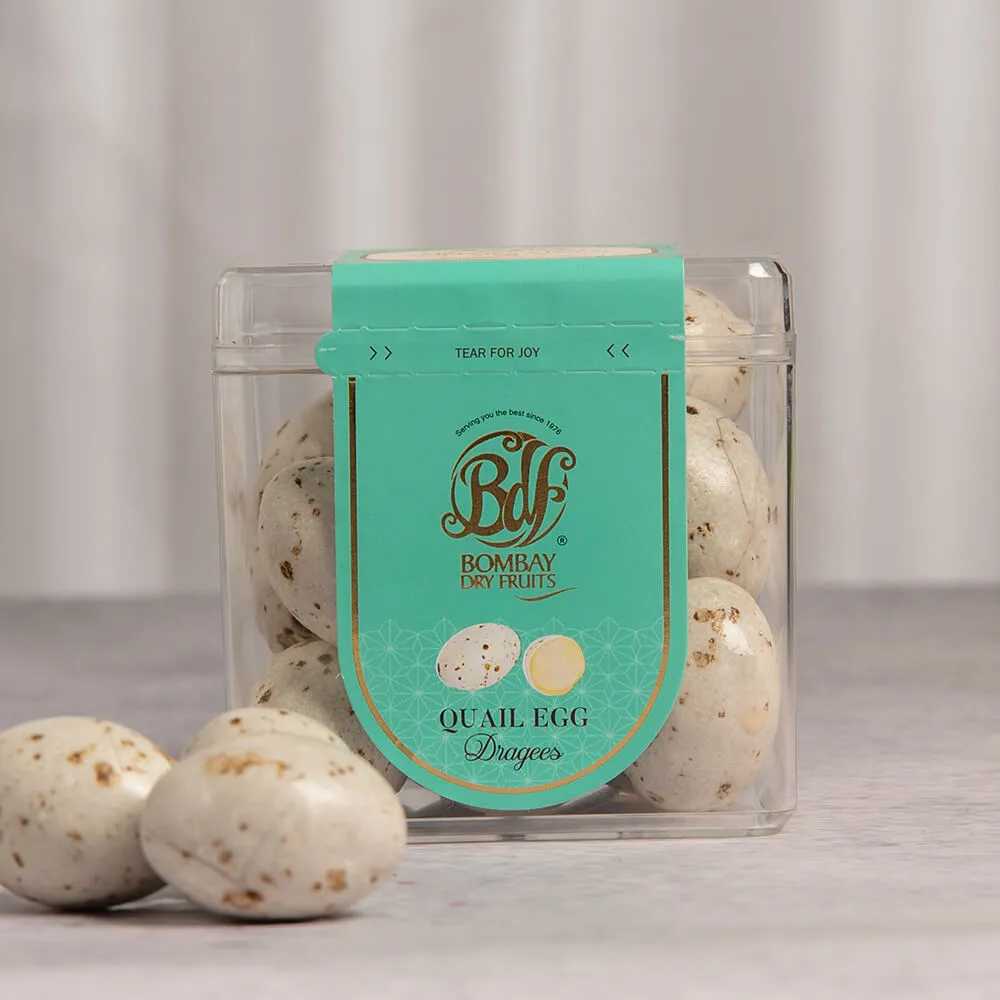 Quail Egg Filled With Coconut Cream