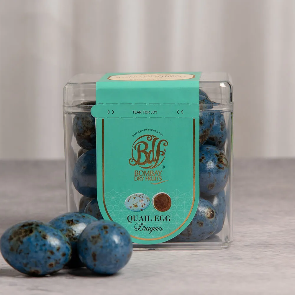 Quail Egg Filled With Hazelnut Gianduja