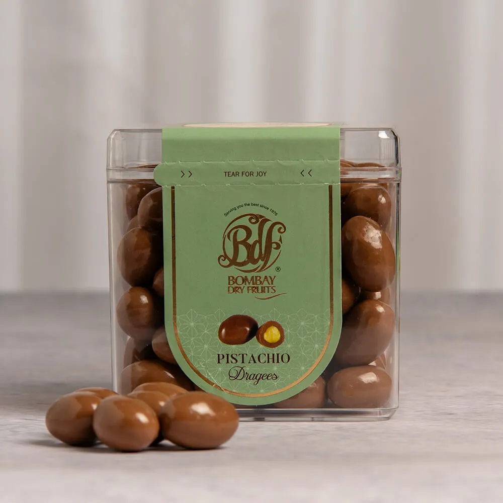 Pistachio Coated With Milk Chocolate