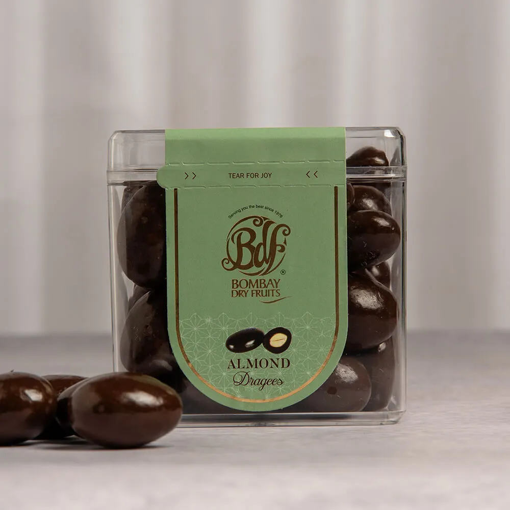 Almond Coated With Dark Chocolate