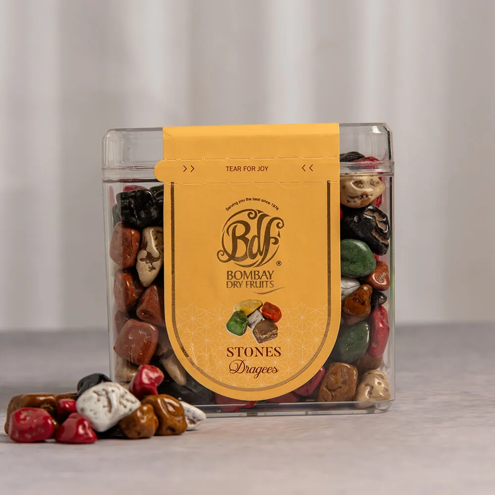 Stones Sugar Coated With Milk Chocolate