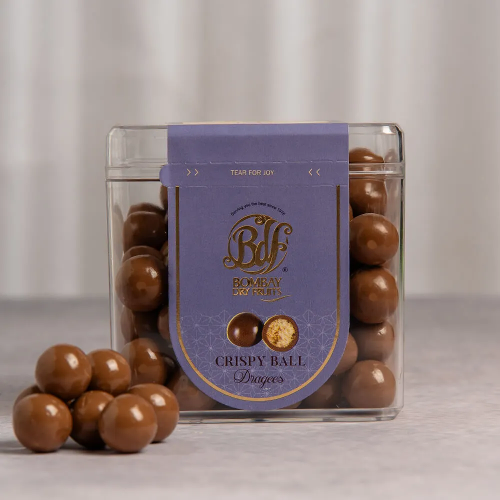 Crispy Ball Covered With Milk Chocolate