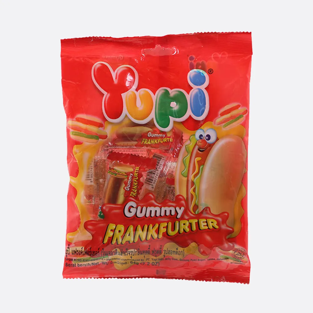 Yupi Mini Gummy Frankfurter Bag