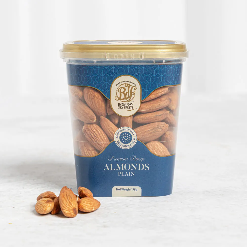 Almonds Dry Roasted Plain