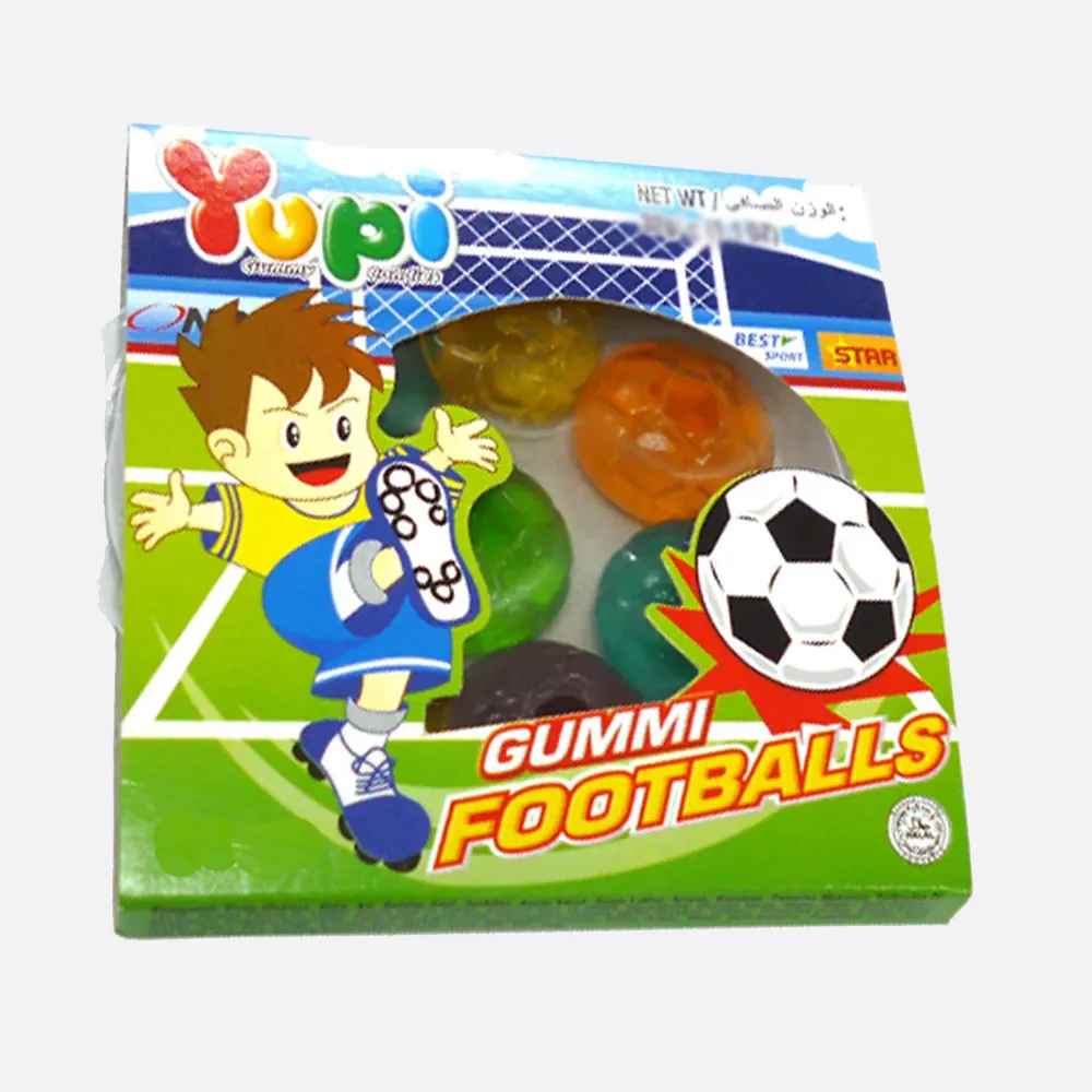 Gummy Mini Fruit Footballs