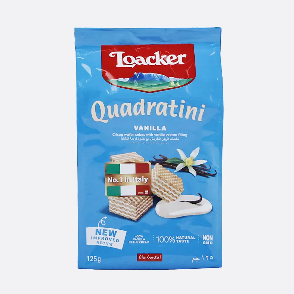Loacker Vanilla Wafer Cubes