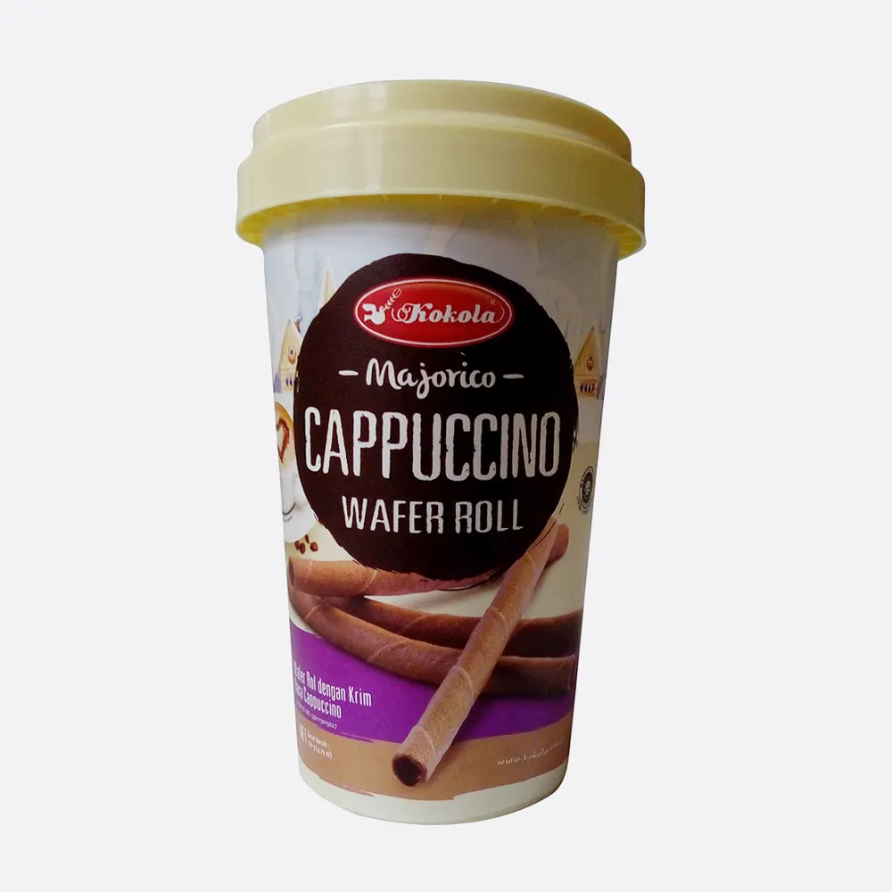 Kokola Cappuccino Wafer Roll