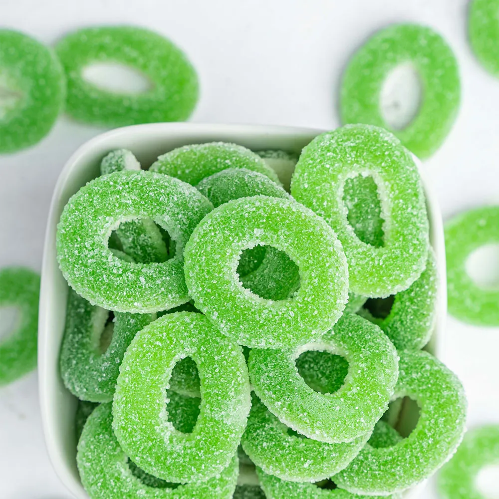 Dulceplus Sour Apple Rings