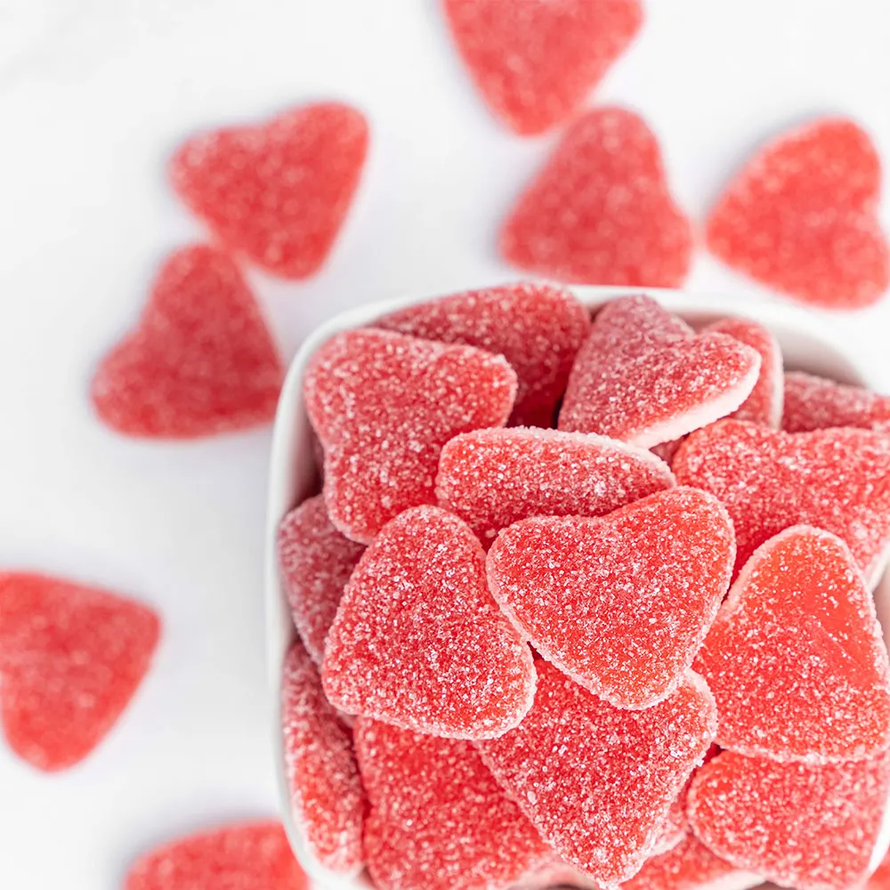 Dulceplus Sugared Strawberry Cream Heart