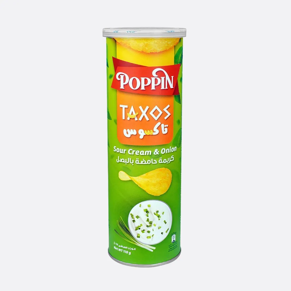Poppin Taxos Sour Cream & Onion