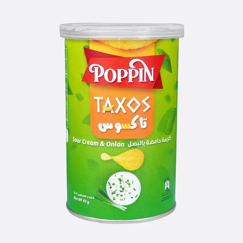Poppin Taxos Sour Cream & Onion