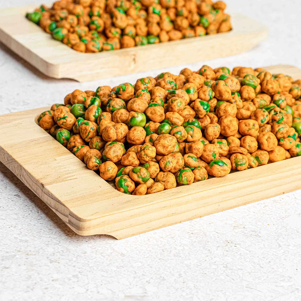 Chilli Coated Green Peas