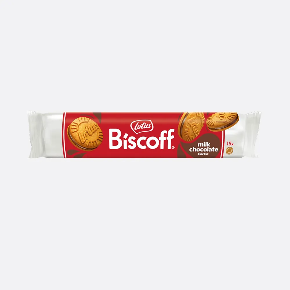 Lotus Biscoff Sandwitch Cookies Milk Chocolate