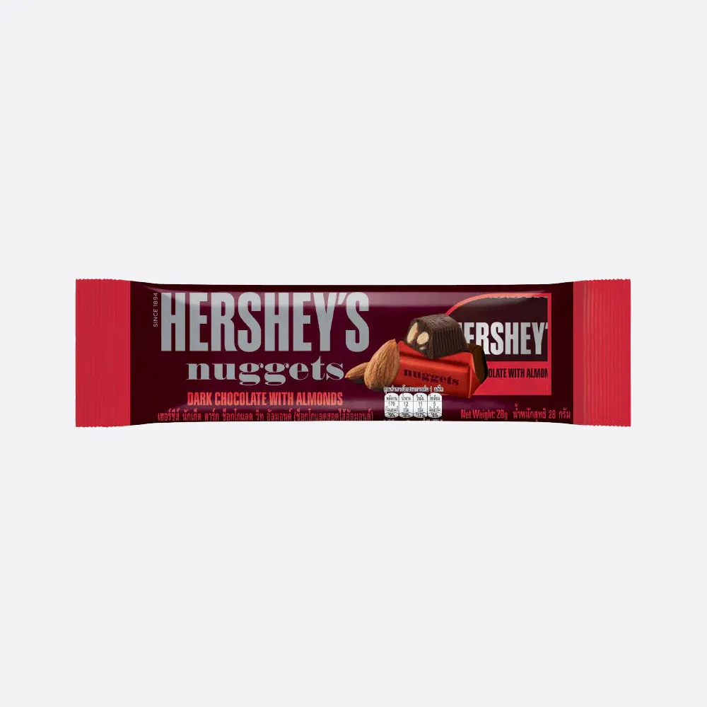 Hershey's Nuggets Dark Chocolate With Almonds
