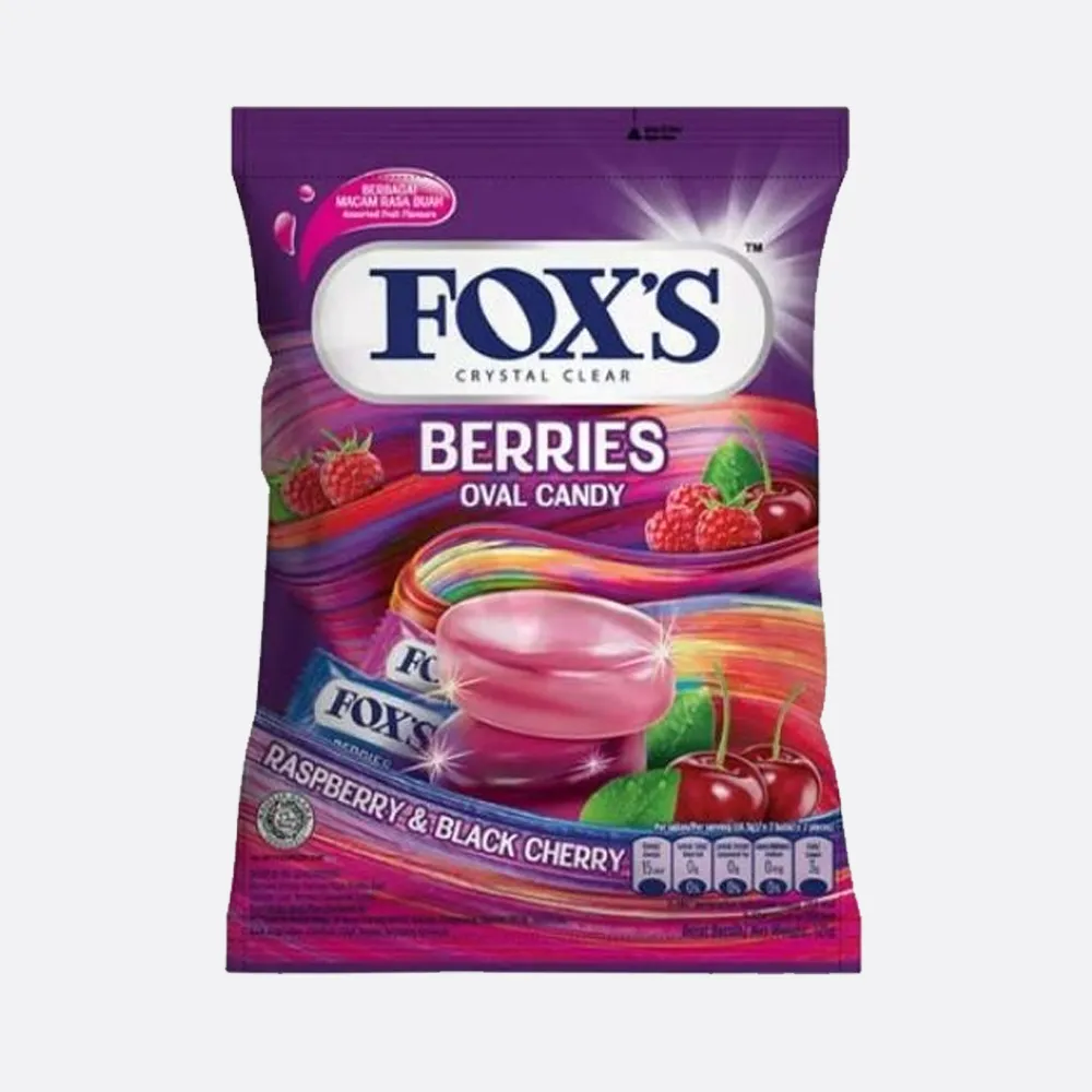 Fox's Crystal Clear Berries Oval