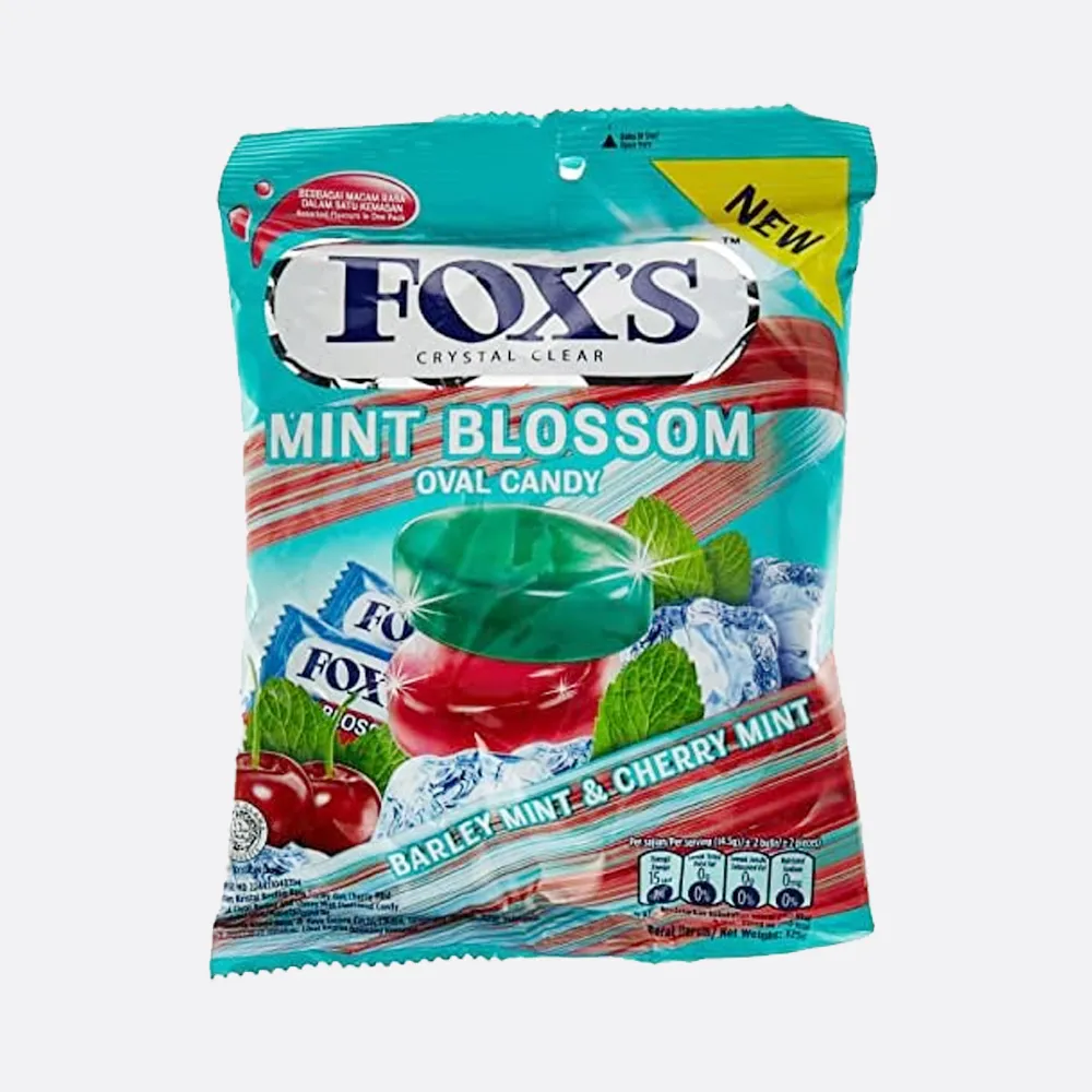 Fox's Crystal Clear Mint Blossom Oval