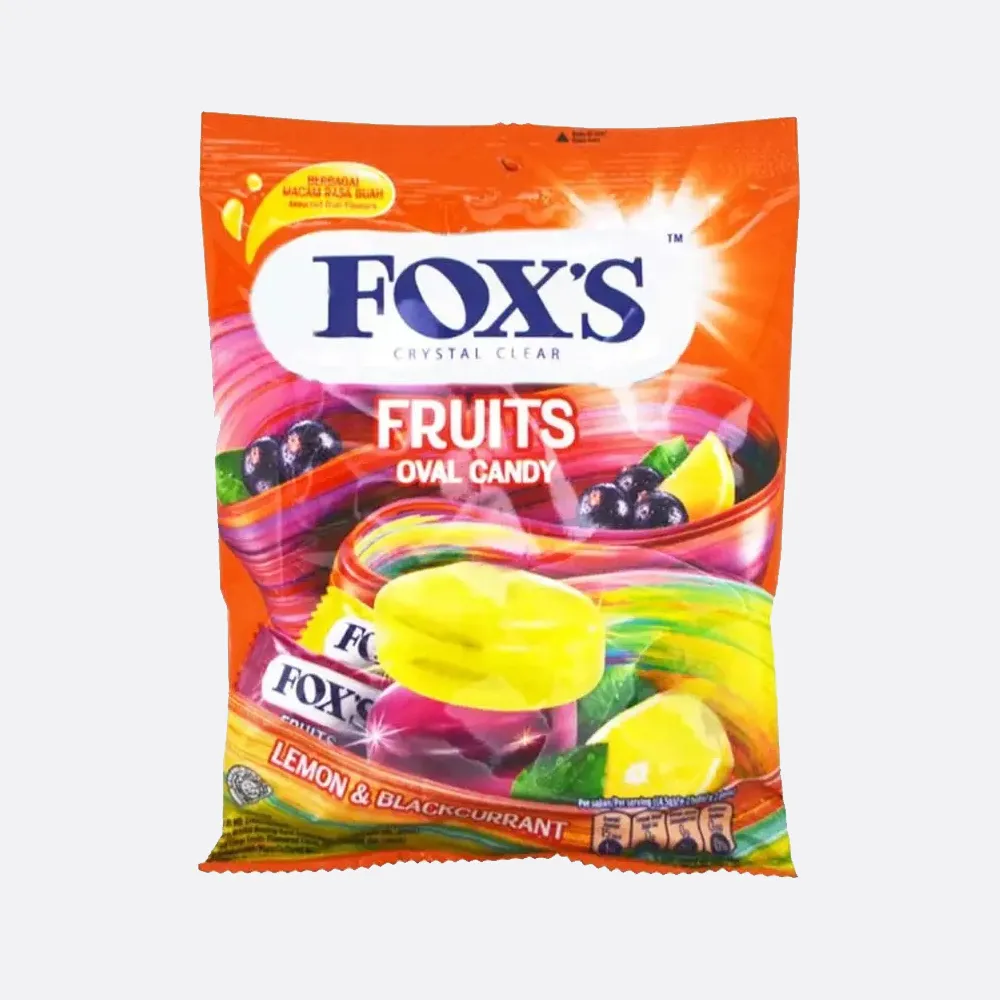 Fox's Crystal Clear Fruits Oval