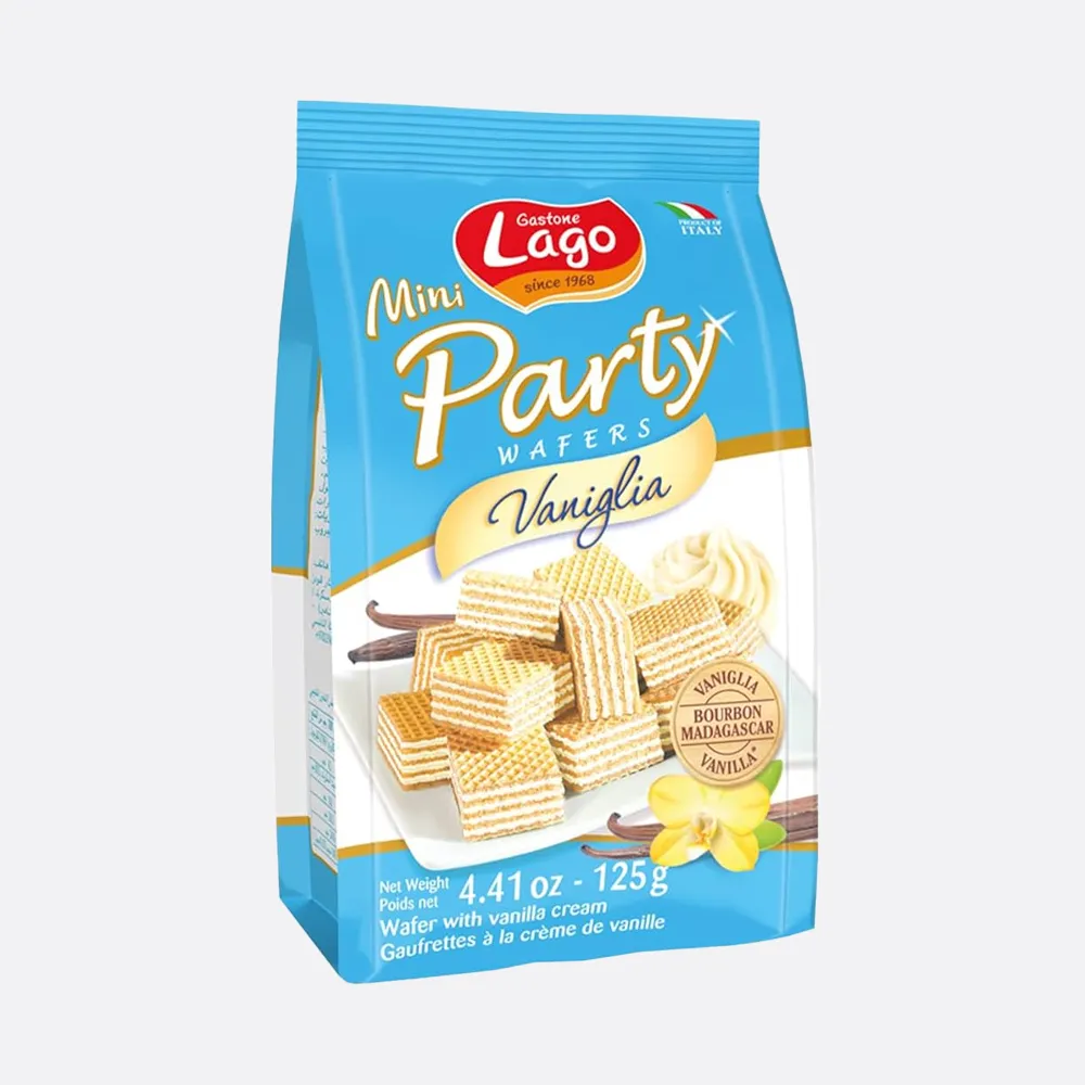 Lago Mini Party Wafers Vanilla
