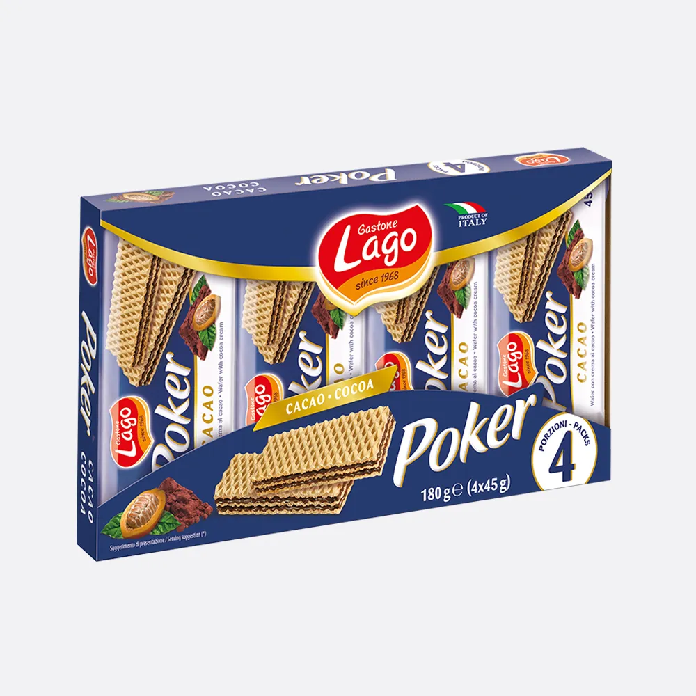 Lago Poker Cocoa Wafer