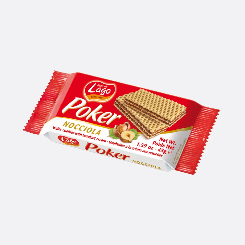 Lago Poker Hazelnut Wafer
