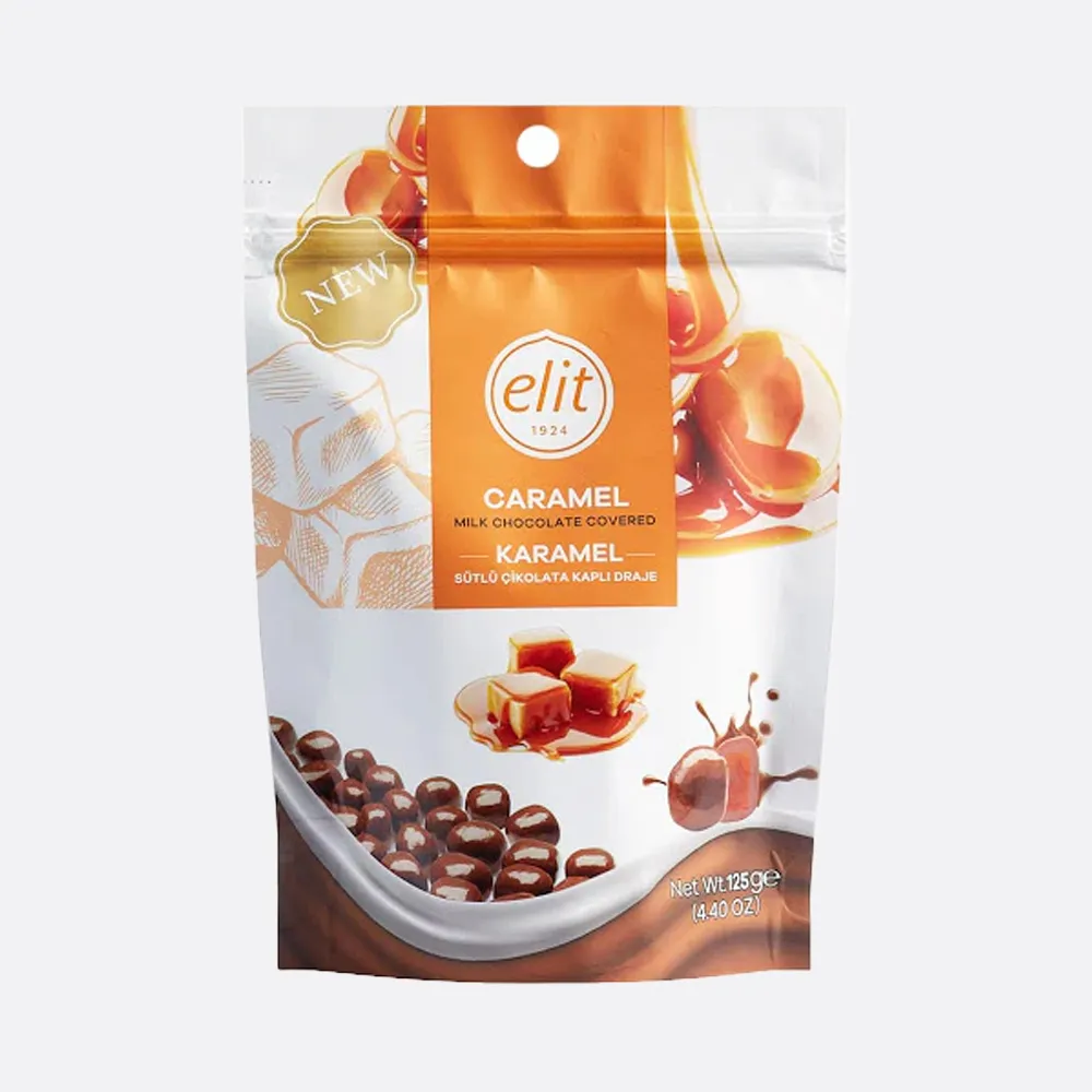 Elit Caramel Milk Chocolate Covered Cubes