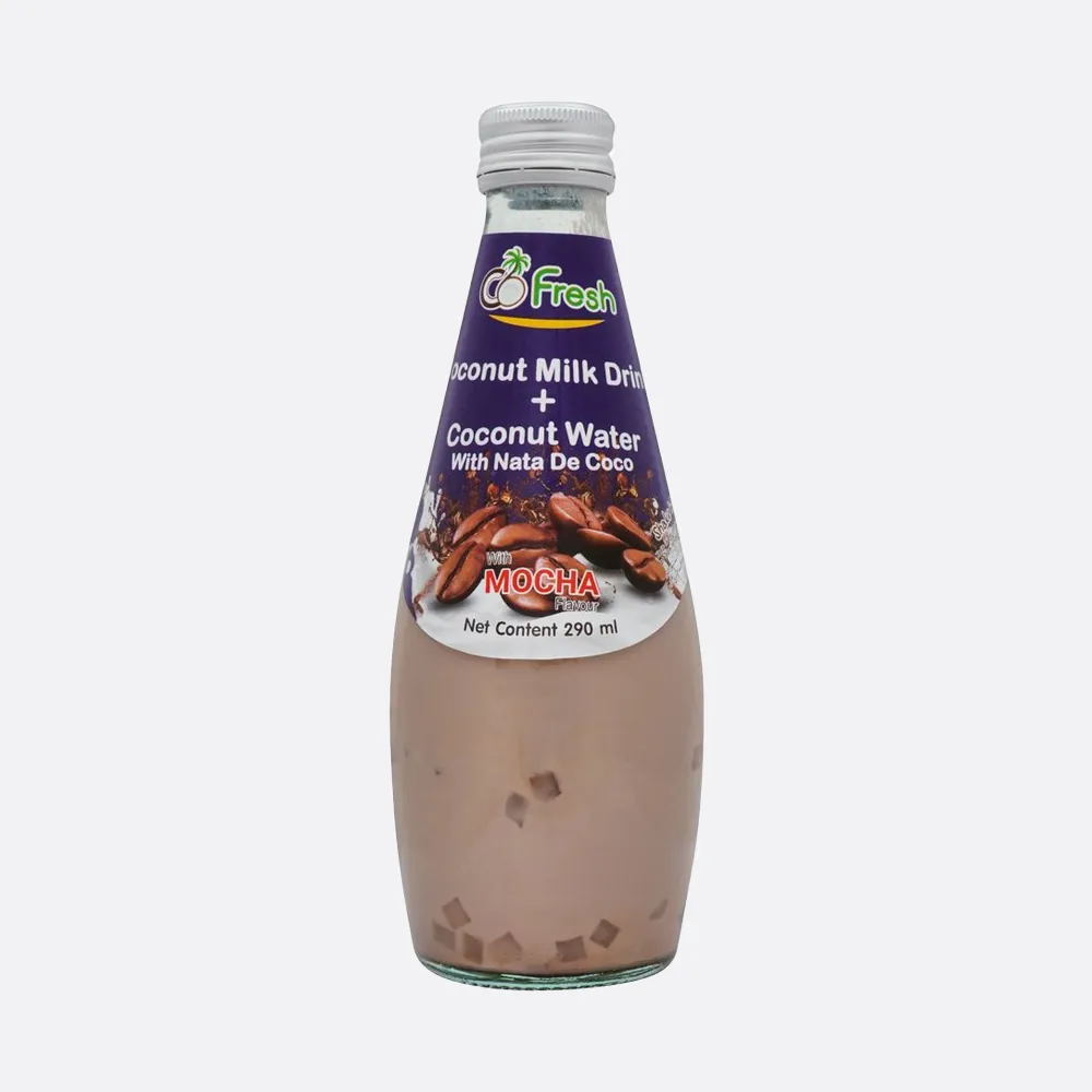 Mocha Flavour Coconut Milk