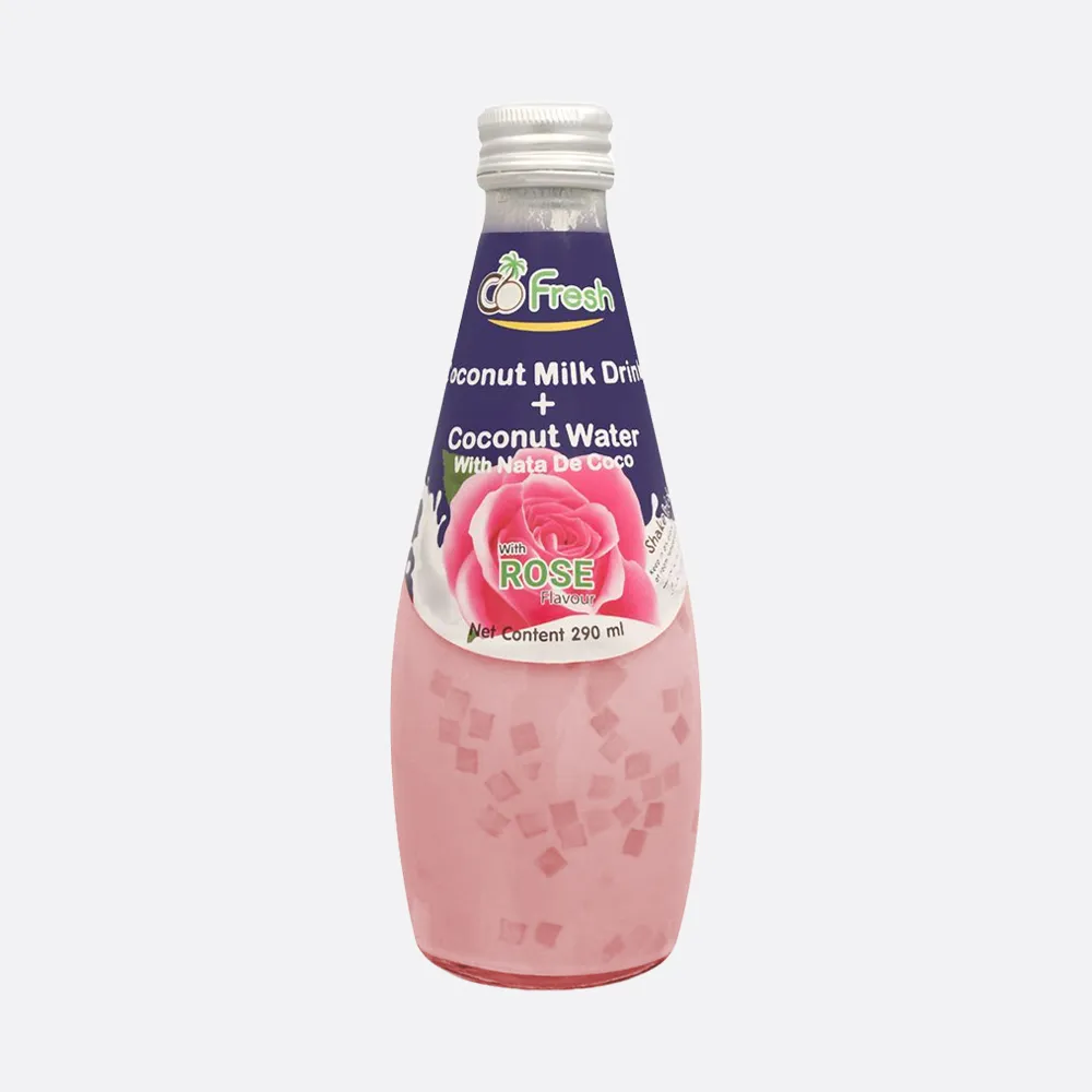 Rose Flavour Coconut Milk