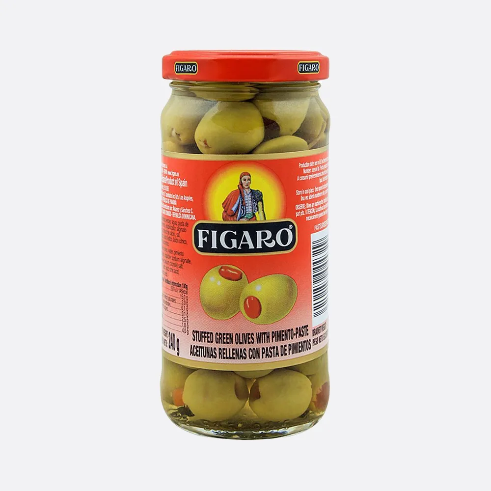 Olives Stuffed With Pimento Paste