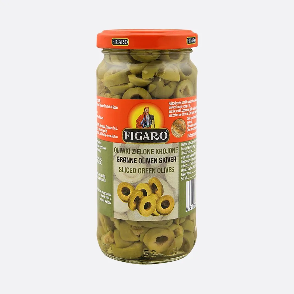 Sliced Green Olives