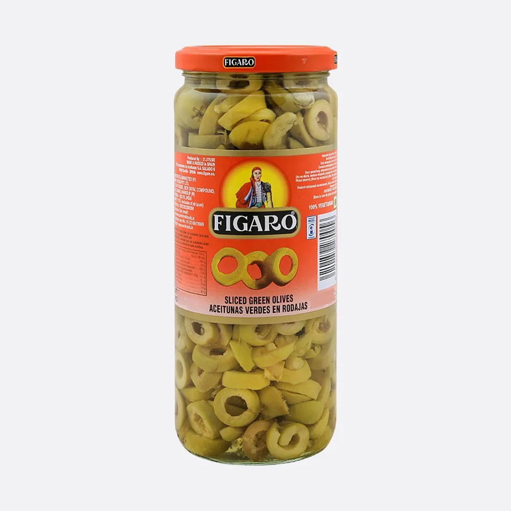 Sliced Green Olives