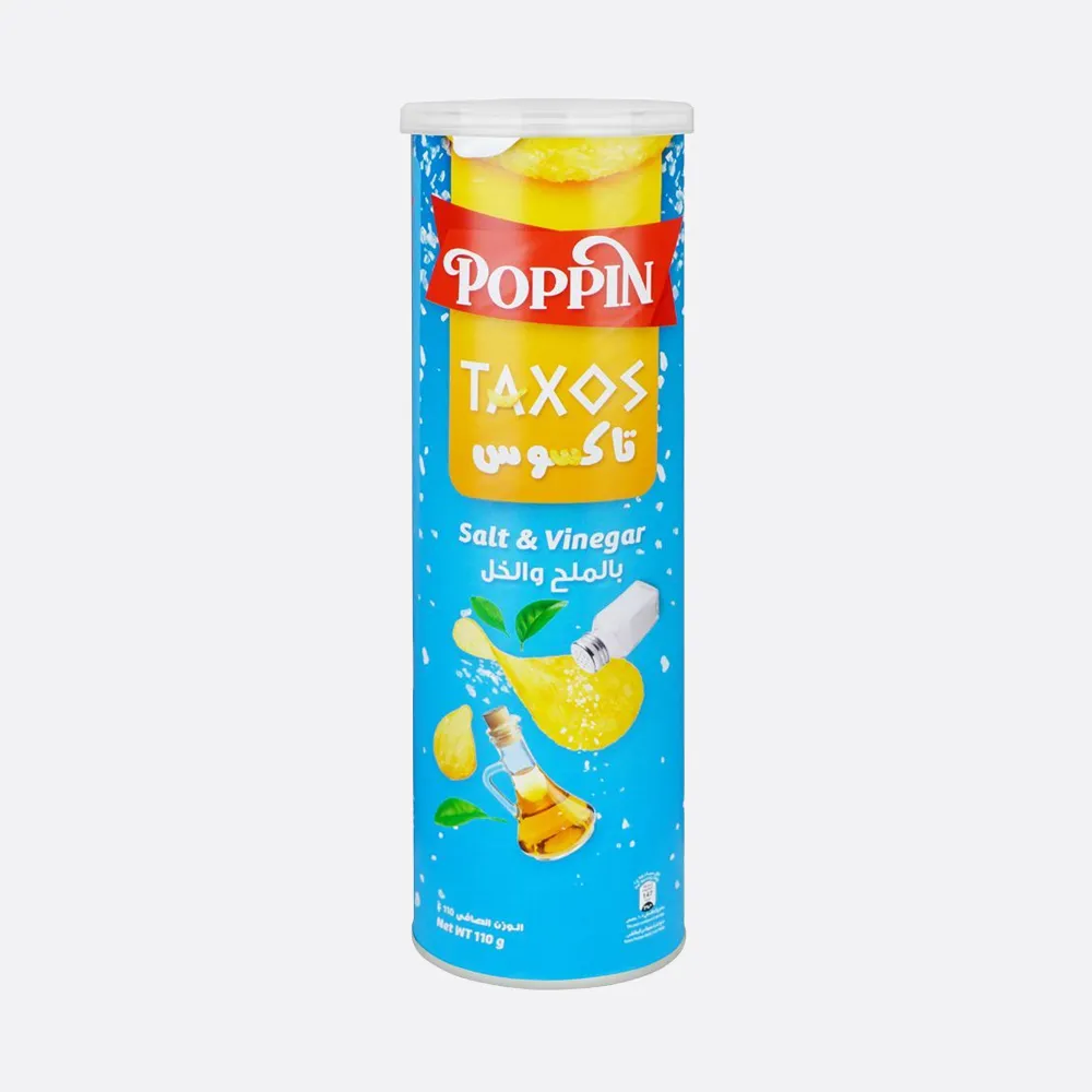 Poppin Taxos Salt & Vinegar