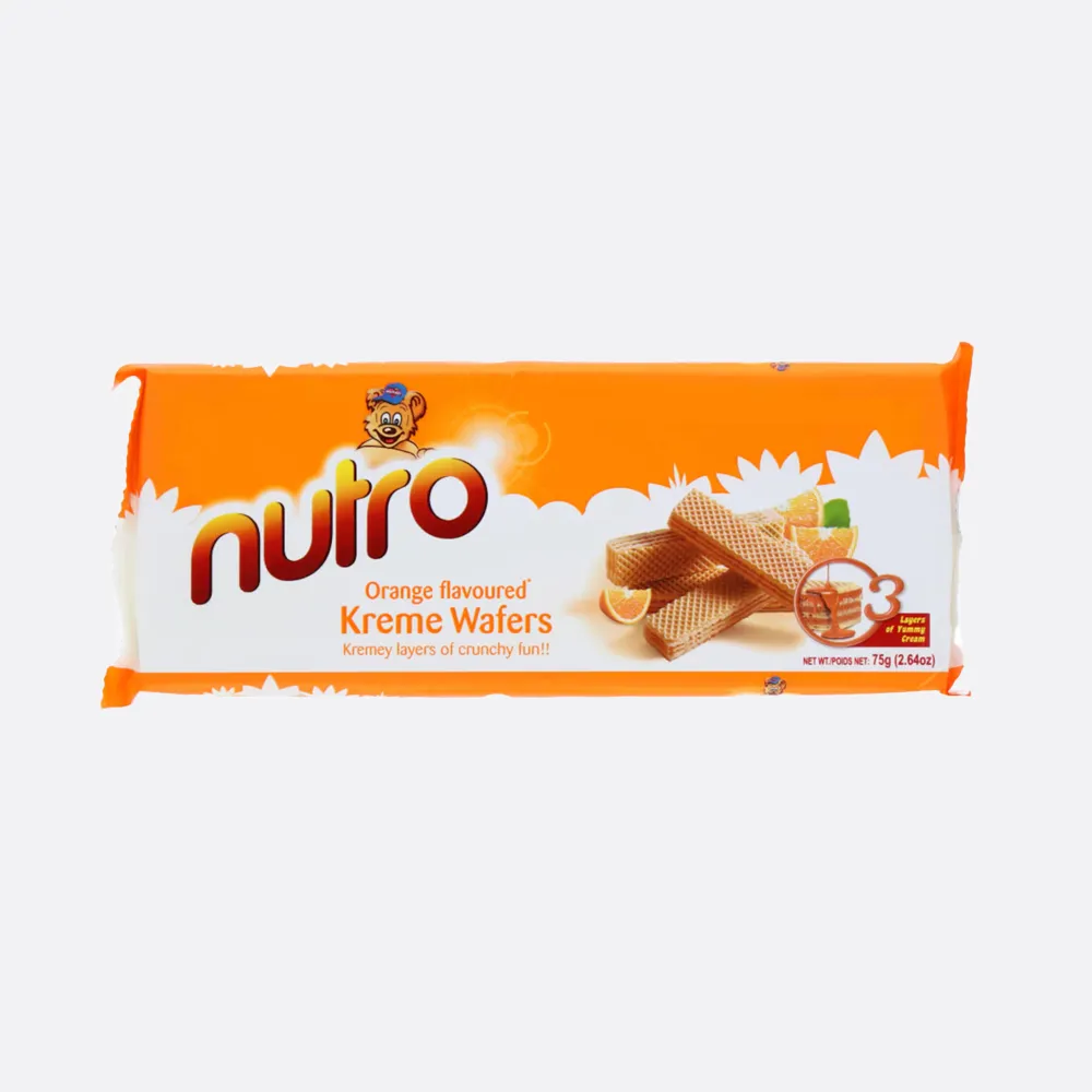 Nutro Orange Flavoured Kreme Wafers
