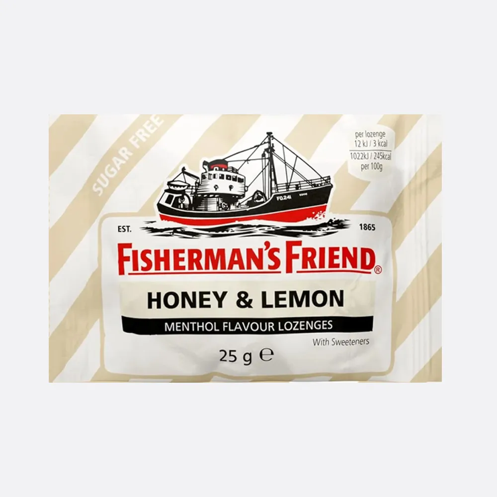 Fisherman's Sugar Free Honey & Lemon Lozenges
