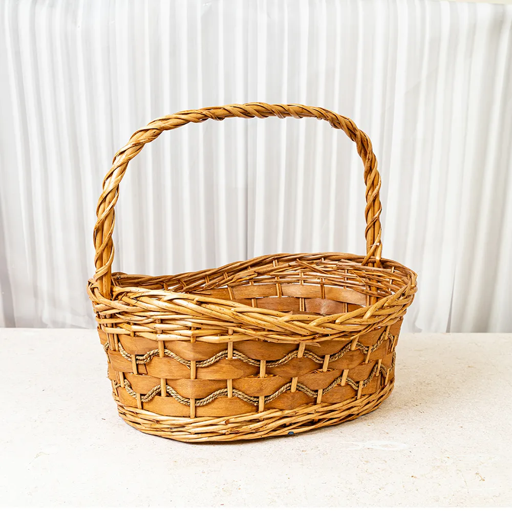 Premium China Oval Handled Basket Large