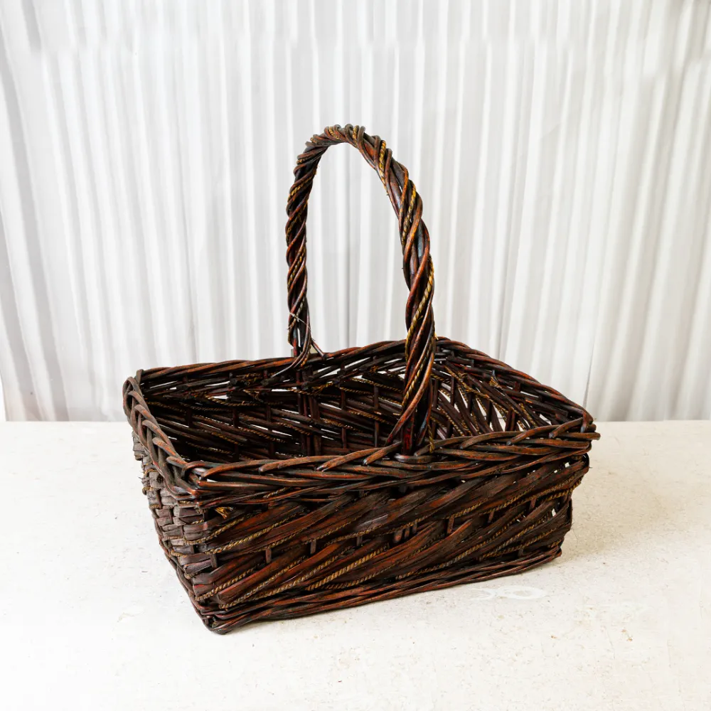 Premium China Square Handled Basket Large