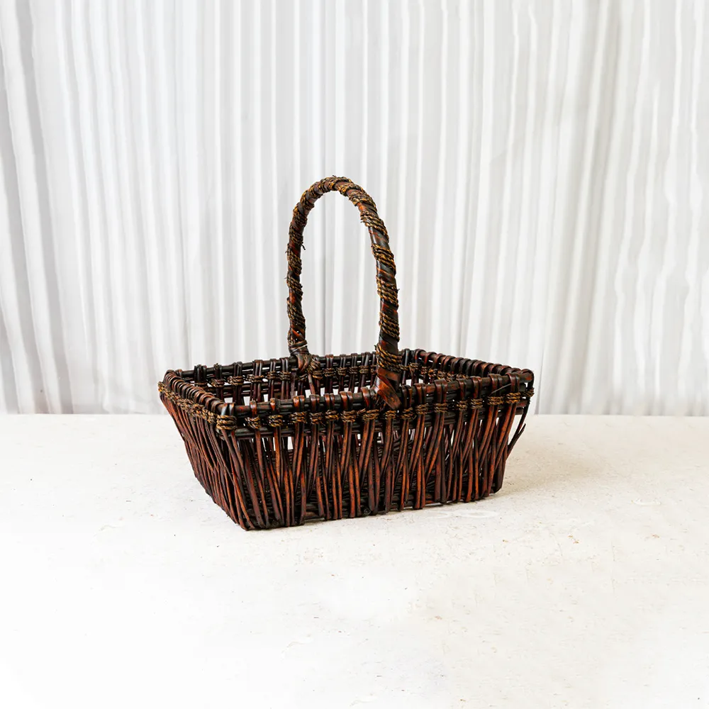Premium China Square Handled Basket Small